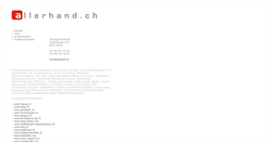 Desktop Screenshot of allerhand.ch
